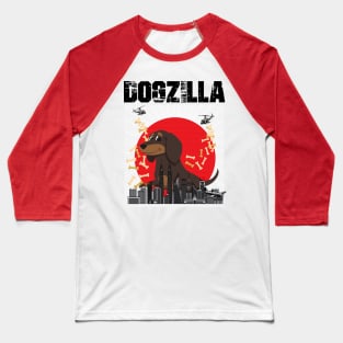 Dogzilla Baseball T-Shirt